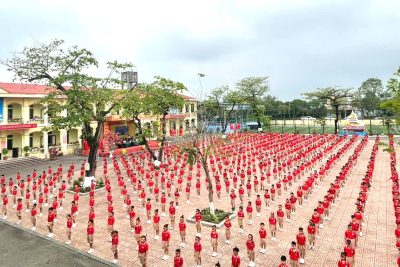 VIDEO ĐỒNG DIỄN VÕ NHẠC VOVINAM CỦA TRƯỜNG TIỂU HỌC ĐỒNG PHONG