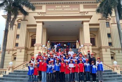 TRƯỜNG TIỂU HỌC ĐỒNG PHONG TỔ CHỨC HOẠT ĐỘNG TRẢI NGHIỆM TẠI BẢO TÀNG PHÒNG KHÔNG – KHÔNG QUÂN VÀ KHU TRẢI NGHIỆM KIDZCITY